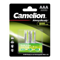 Camelion - HR03 - 1,2 V 800mAh Ni-Mh - 2er Blister