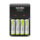 Camelion - Schnell - Ladegerät BC-1002A inkl. 4x Ni-MH Always Ready Akku Mignon AA 2300mAh