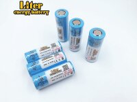 Liter - INR18500 - 3,7 Volt 1600mAh Li-Ion ohne Lötfahne