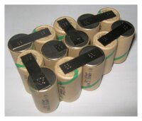 Akkupack für FESTOOL BPS 15.6 - 15,6 Volt zum Selbsteinbau