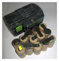 Akkupack für FESTOOL BPS 15.6 - 15,6 Volt zum Selbsteinbau
