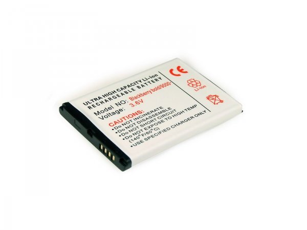 Ersatzakku - BlackBerry Bold 9000 / M-S1 - 3,7 Volt 1300mAh Li-Ion