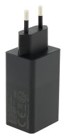 PATONA - Premium GaN PD65W Adapter - 2xUSB-C 1xUSB-A PD3.0 QC3.0 - schwarz