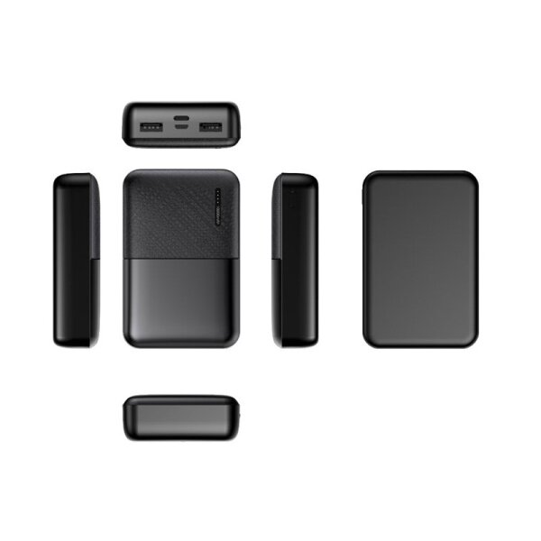 OTB - Powerbank OTB-PBPD101 - externer Akkupack mit 10000mAh und USB Power Delivery - Li-Polymer - schwarz