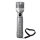 ARCAS - LED Aluminium Taschenlampe - 3 Watt Zoom - 170 Lumen - silber