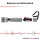 ARCAS - LED Aluminium Taschenlampe - 3 Watt Zoom - 170 Lumen - silber