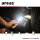 ARCAS - 3 in 1 LED Aluminium Taschenlampe - 350 Lumen - schwarz
