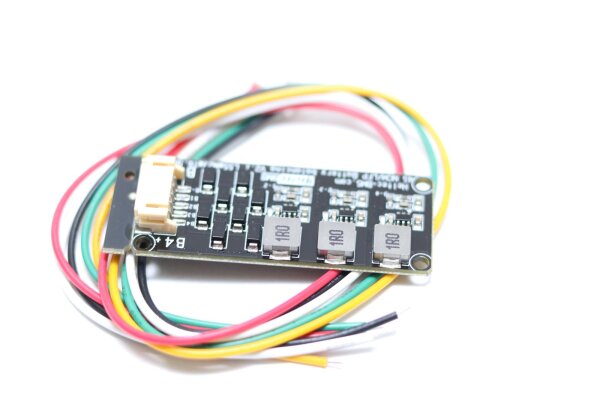 Heltec - Activ Balancer 1,2A mit LED für 4S Li-Ion / LiFePO4 / Li-Poly Akkupacks