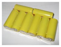 Akkupack für hama Campower CP432 - 9,6 Volt zum Selbsteinbau