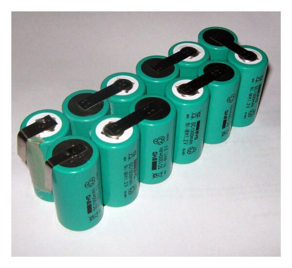 Akkupack für Solac AE 2510 - 14,4 Volt Ni-MH zum Selbsteinbau