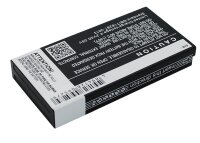 Ersatzakku kompatibel zu Kazam Life R5 - CS-KMR500SL - 3,7 Volt 2500mAh Li-Ion - schwarz