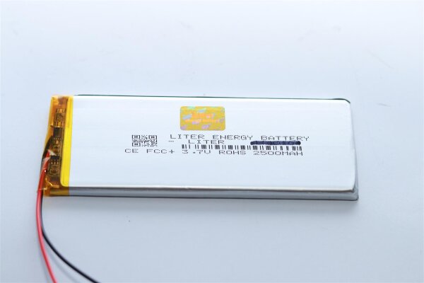 Einzelzelle - 4439104 - 3,7 Volt 2500mAh Li-Polymer