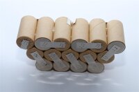 Akkupack für Zanon ZL 600 - 18 Volt 3000mAh / 54,00Wh Ni-MH zum Selbsteinbau