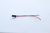 Lumberg - 3114 02 / 3114-02 - Stecker mit Ableiter ca. 30cm - 1 = Schwarz / 2 = Rot