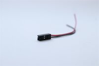 Lumberg - 3114 02 / 3114-02 - Stecker mit Ableiter ca. 30cm - 1 = Schwarz / 2 = Rot