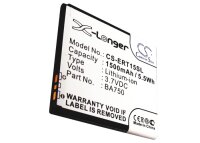 Ersatzakku - CS-ERT15SL - Sony Ericsson Xperia P / BA750...