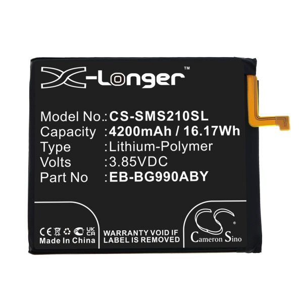 Ersatzakku - CS-SMS210SL - Samsung Galaxy S21 FE 5G - 3,85 Volt 4200mAh Li-Polymer
