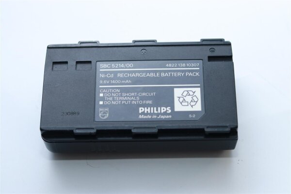 Akkureparatur - Zellentausch - PHILIPS SBC 5214/00  / 482213810307 - 9,6 Volt Akku