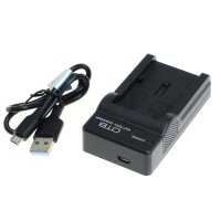 OTB - Akkuladestation DC-K kompatibel zu Canon NB-2L / NB-2LH