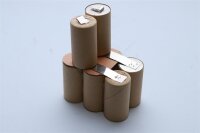 Akkupack für Klauke Ram 3 - 9,6 Volt zum Selbsteinbau