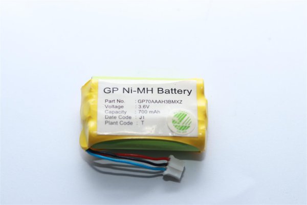 Akkureparatur durch Zellentausch - GP70AAAH3BMXZ - 3,6 Volt Ni-MH Akku