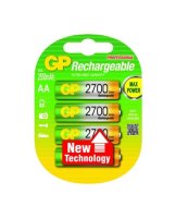GP - ReCyko+ - 270AAH - AA Mignon - 1,2 Volt 2600mAh Ni-MH - 4er Blister