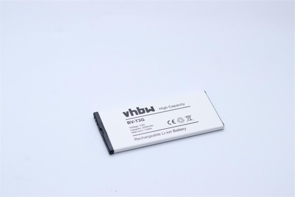 Ersatzakku - VHBW BV-T3G - Nokia / Microsoft Lumia 650 / BV-T3G - 3,8 Volt 2000mAh Li-Ion