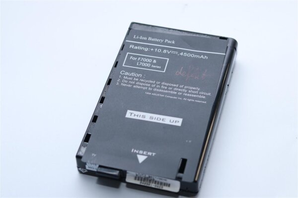 Akkureparatur - Zellentausch - Asus F7000 / L7000 - 10,8 Volt Li-Ion