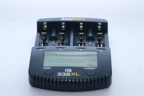 AccuPower IQ338XL & Panasonic BK250A  - 1,2 Volt 2500mAh Ni-MH Set 5-tlg.