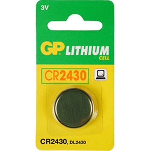 GP - CR2430 - 3 Volt 280mAh Lithium - Knopfzelle