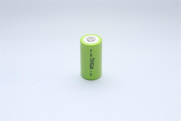 AkkuPlus - AP-470C - Baby C - 1,2 Volt 4700mAh Ni-MH ohne Lötfahne