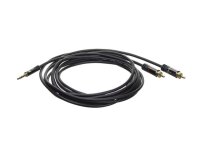 Audio-Anschlusskabel - 3.5 mm auf 2 x RCA - 1.5 m