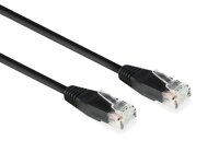 CAT6 U/UTP Netzwerkkabel, Kupfer, 10m, schwarz