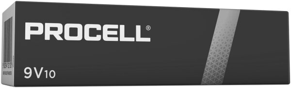 DURACELL - Procell - 6LR61 9-V-BLOCK - 9 Volt 692mAh AlMn - 10er Box