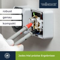 Digital-Multimeter mit automatischem Messbereich - CAT III - 1000 V - 8 Funktionen