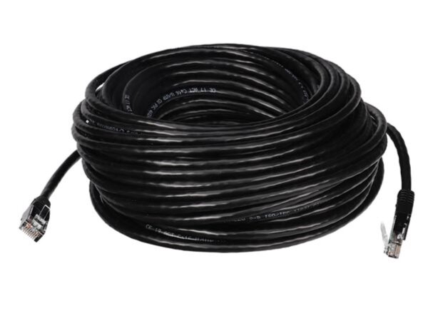 UTP-PATCHKABEL - CAT 5E - 8P8C / 20m / black / m-m