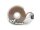 Klettband - Rolle 2m x 2cm - Farbe braun