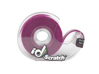 Klettband - Rolle 2m x 2cm - violett-rote Farbe