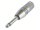 3-POLIGER XLR-KABELSTECKER AUF MONO 6.35mm KLINKENSTECKER