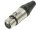 NEUTRIK - XLR-KABELANSCHLUSS, 4-POLIGE BUCHSE, SILBER BESCHICHTET, VERNICKELT