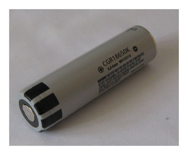 Panasonic - CGR18650K - 3,6 Volt 1750mAh Li-Ion