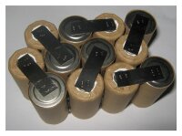 Akkupack für Metabo 3.25476 - 14,4 Volt zum Selbsteinbau