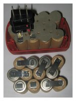 Akkupack für Metabo 3.25476 - 14,4 Volt zum Selbsteinbau