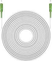 Glasfaserkabel (FTTH), Singlemode (OS2) White, (Simplex), 0,5 m