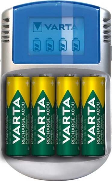 LCD Charger (Typ 57070) inkl. 4x AA 2600 mAh