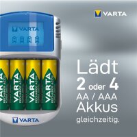 LCD Charger (Typ 57070) inkl. 4x AA 2600 mAh