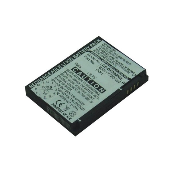 Ersatz - BlackBerry D-X1 - 3,7 Volt 1400mAh Li-Ion
