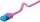 CAT 6A Flach-Patchkabel, U/UTP, magenta