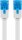 CAT 6A Flach-Patchkabel, U/UTP, weiß