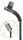 goobay USB-C auf USB-C Textilkabel – 0,5 m mit Metallsteckern in Spacegrau/Silber